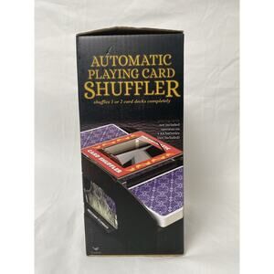 Cardinal Automatic Playing Card Shuffler Shuffles 2 Card Decks New